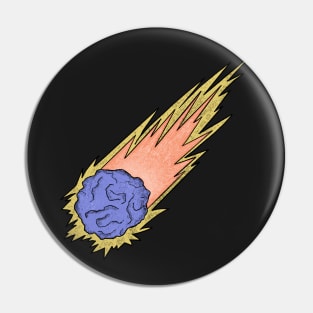 Space Comet Meteorite Pin