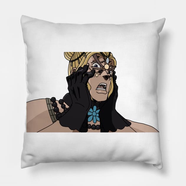 JoJo Style Kroto Shock Cartoon Pillow by gagimas