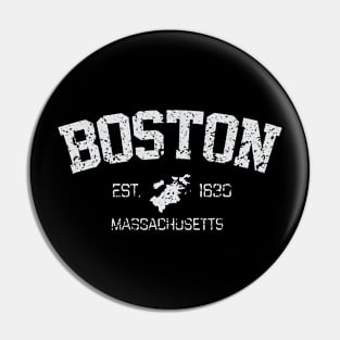 Vintage Boston Massachusetts Est. 1630 Souvenir Pin