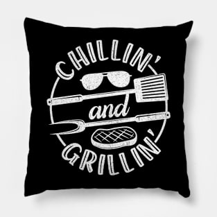 Chillin and Grillin Pillow