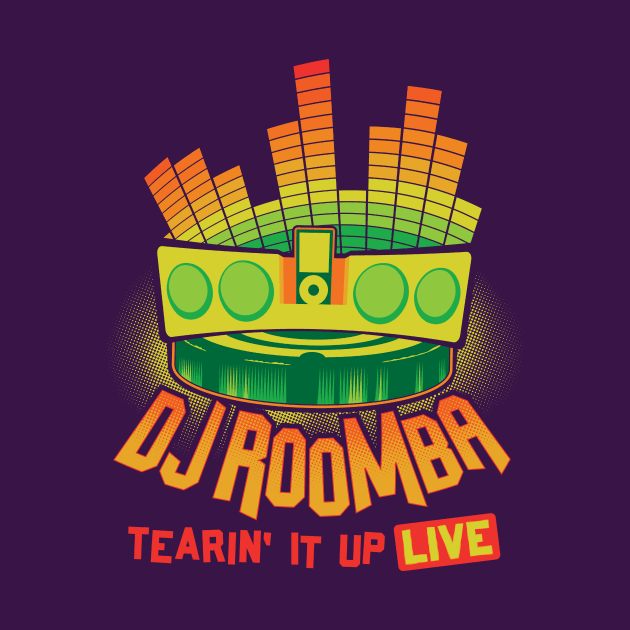 DJ Roomba - Tearin' it up! by DCLawrenceUK