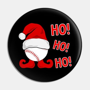 Baseball Christmas Pin