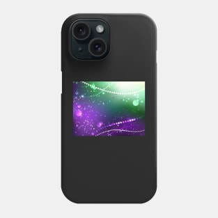 Mardi Gras Festive Purple Background Phone Case