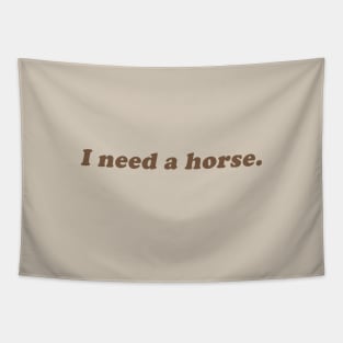 I need a horse Tapestry