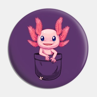 Pocket Cute Axolotl Pin