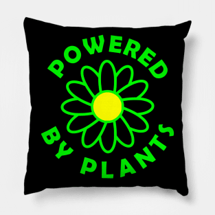 Powered by Plants Pillow