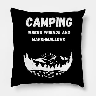 Camp Know Where Pillow