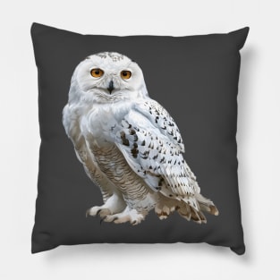 Snowy Owl Pillow