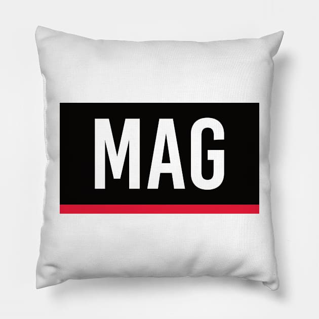 Kevin Magnussen Driver Tag Pillow by GreazyL