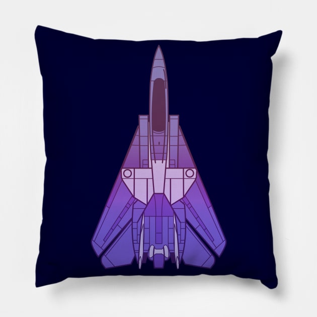 F14 Tomcat Pillow by Rackham