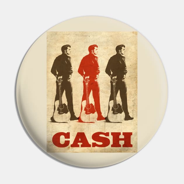 Vintage cash Pin by Hunt and Hook