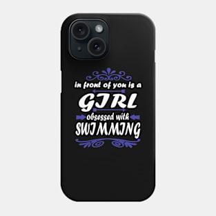 Schwimmen Frauen Geschenk Kraulen Schmetterling Phone Case