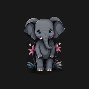 Kawaii Elephant T-Shirt