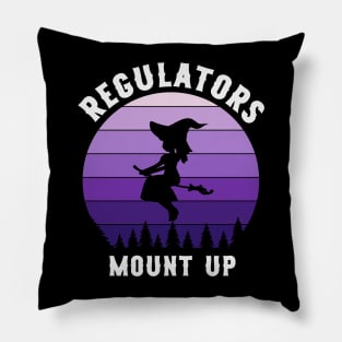 Regulators Mount Up Pillow