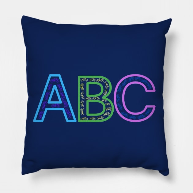 ABC Pillow by IrenaAner