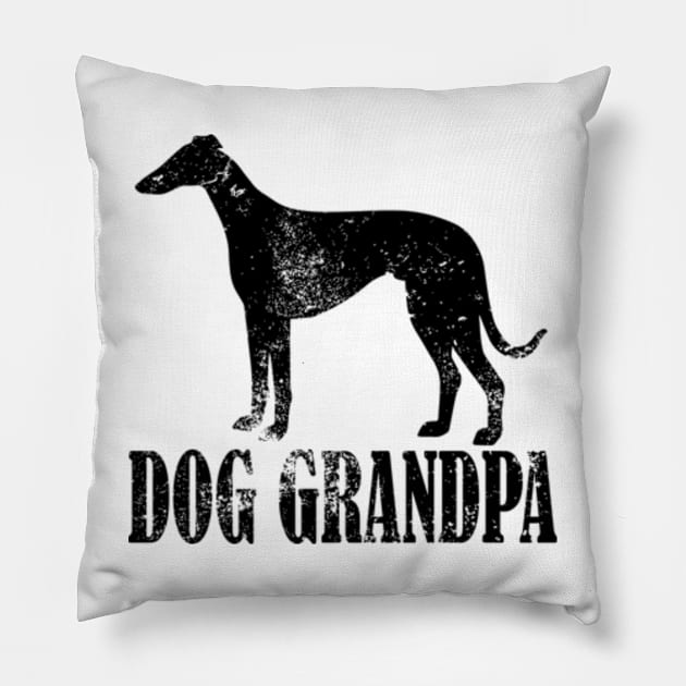 Whippet Dog Grandpa Pillow by AstridLdenOs