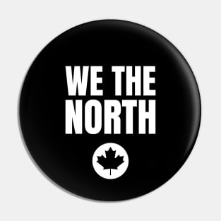 Image: We the north (canada) (white) Pin