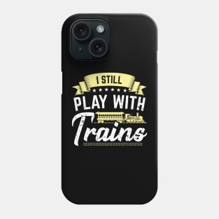 Model Train Railroad Locomotive Driver Gift Phone Case