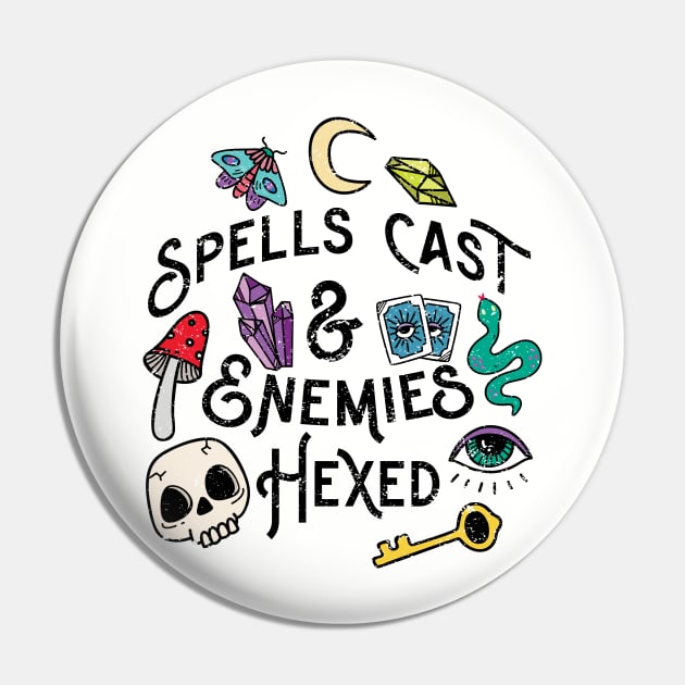 Spells Cast & Enemies Hexed Pin by Sunshine&Revolt