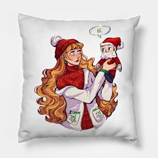 Assistant to santa Claus Pillow