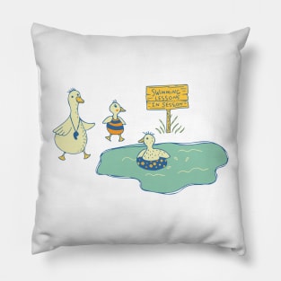 Swimming Lessons Pillow
