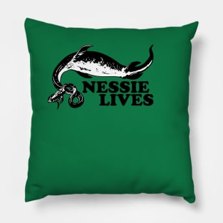 Nessie Lives Pillow