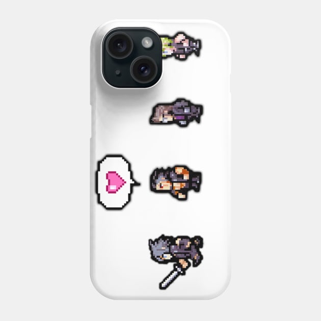 Pixel Gladio Love Phone Case by LadyTsundere