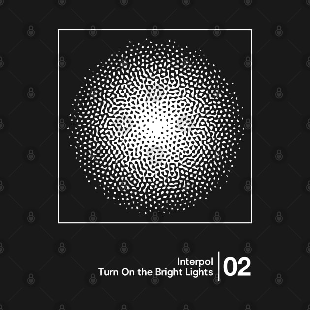 Turn on the Bright Lights / Minimalist Graphic Artwork Design by saudade