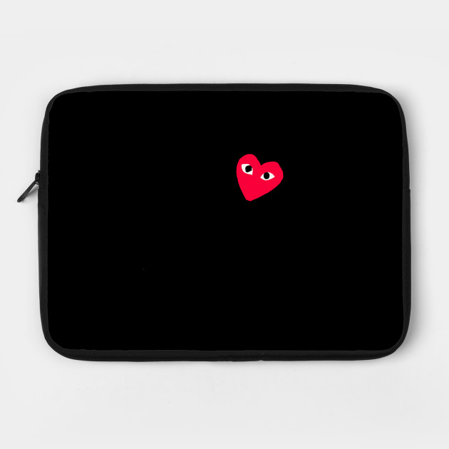 comme des garcons laptop sleeve