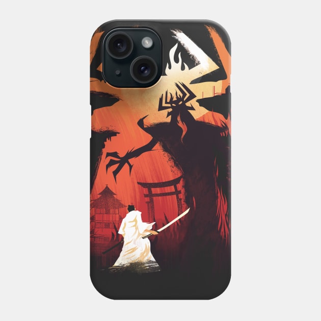 The Great Battle Phone Case by DANDINGEROZZ