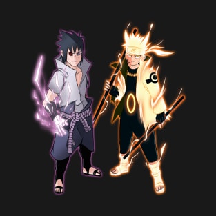 Naurto and Sasuke T-Shirt