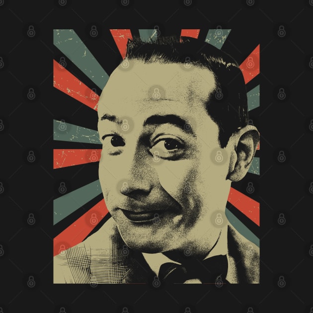 PEE WEE HERMAN || Vintage Art Design || PAUL REUBENS by Setipixel