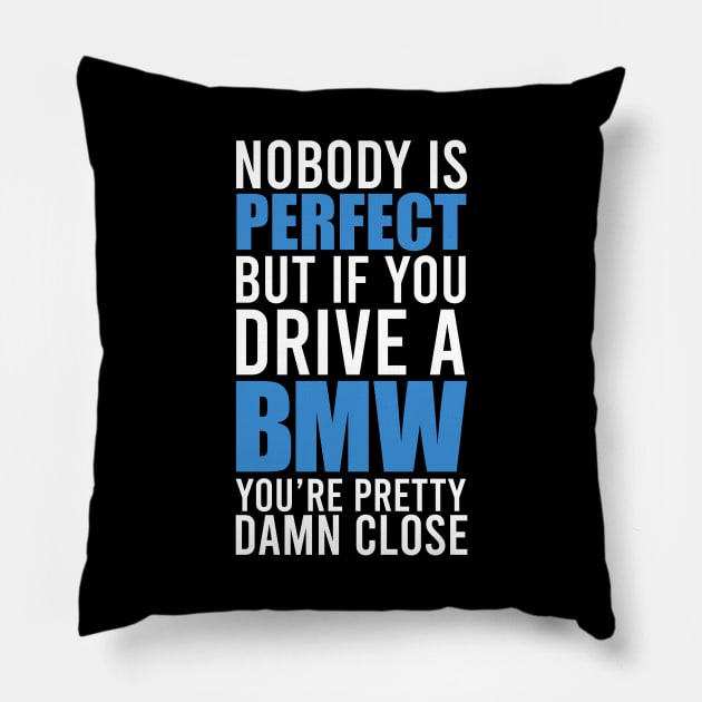 BMW Owners Pillow by VrumVrum