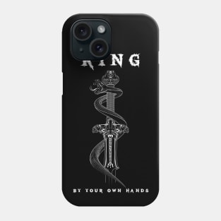 Atlantean Conan Sword With Snake - King by Your Own Hands Phone Case