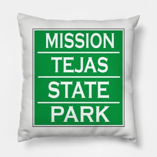 MISSION TEJAS STATE PARK Pillow