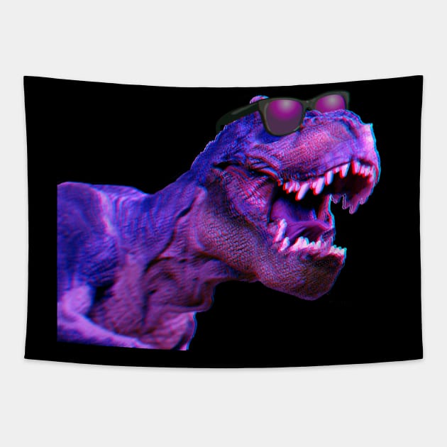 Radasaurus Rex Tapestry by dejavault