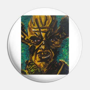 The Floronic Man "Wood Rue" portrait (original) Pin