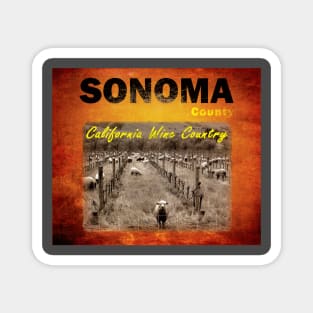 Sonoma County Wine Country Magnet