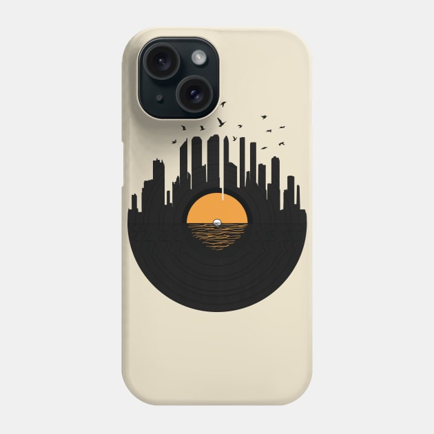 Vinyl City Phone Case by yurilobo