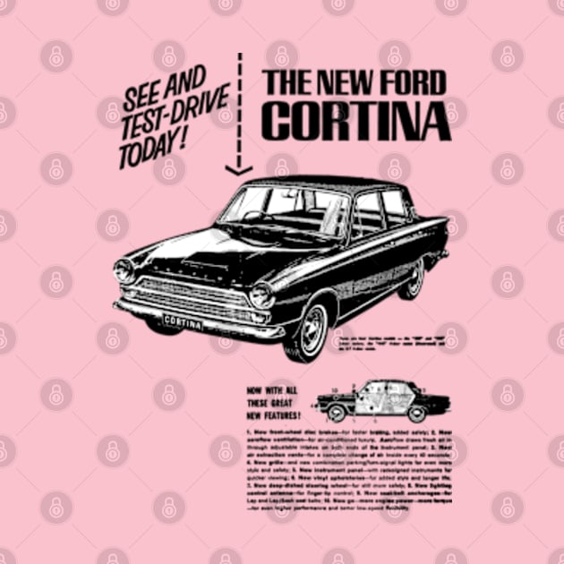 FORD CORTINA MK1 - advert by Throwback Motors