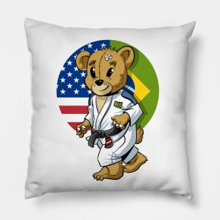 BJJ Kids Brazilian Jiu-jitsu Mascot Pillow