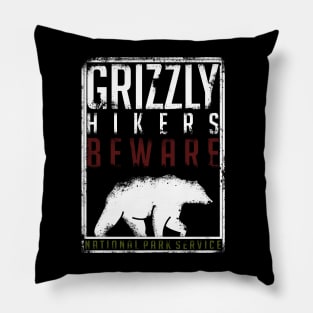 Beware the Grizzly Pillow