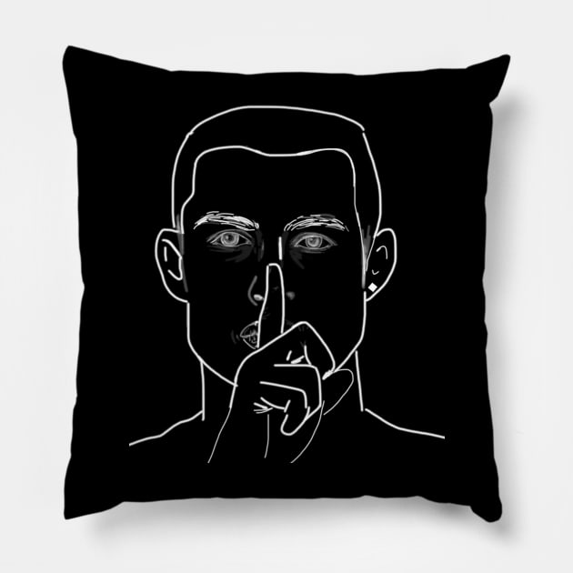 CR7 Pillow by Saf.BlackRed