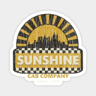 Sunshine Cab Company 1978 Magnet