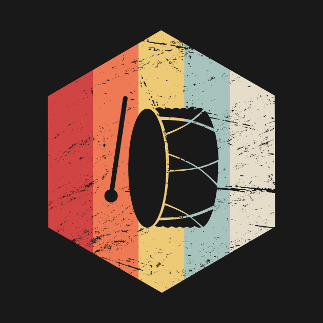 Retro Percussion Bass Drum Icon by MeatMan