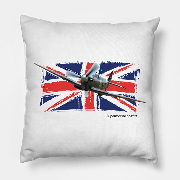 Supermarine Spitfire Pillow by aviationart