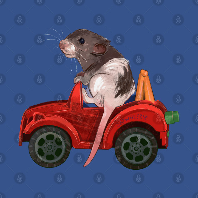 Discover Rat Truck - Rat - T-Shirt