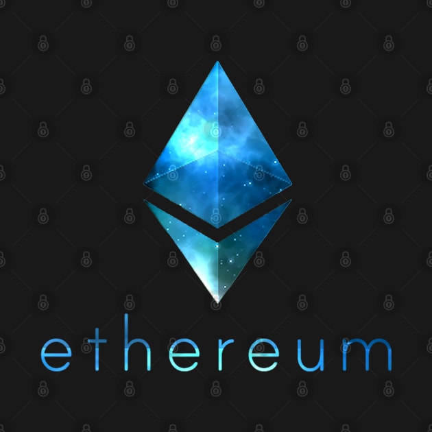 Ethereum (ETH) Logo - Etheric Blue by LunarLanding