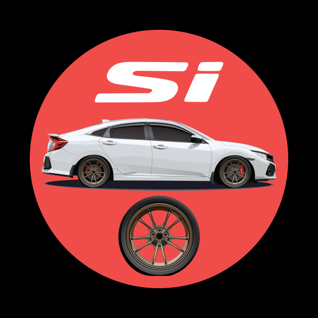 17 Civic Si by J7Artwork