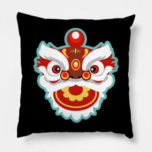 lion dance Pillow